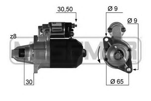 S9157 As-pl Motor de arranco
