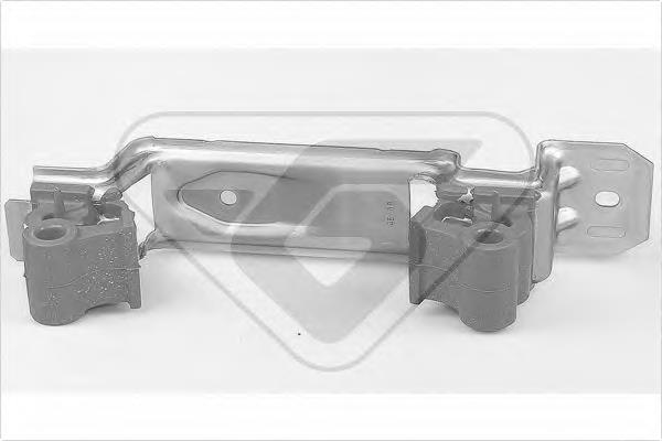 Consola de tubo de admissão do silenciador 93168500 Peugeot/Citroen