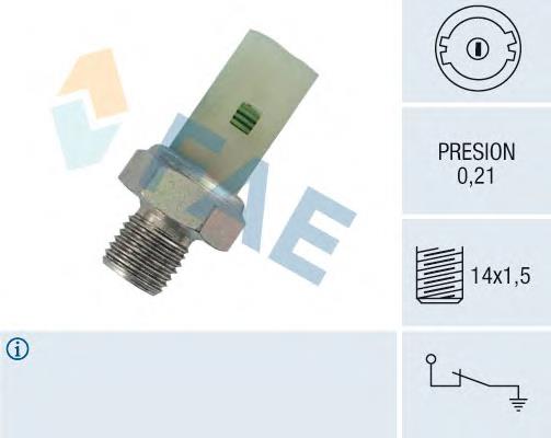 Compre 8200671285 Renault (RVI) Sensor de pressão de óleo