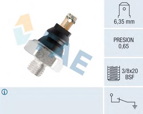 11340 FAE Sensor de pressão de óleo