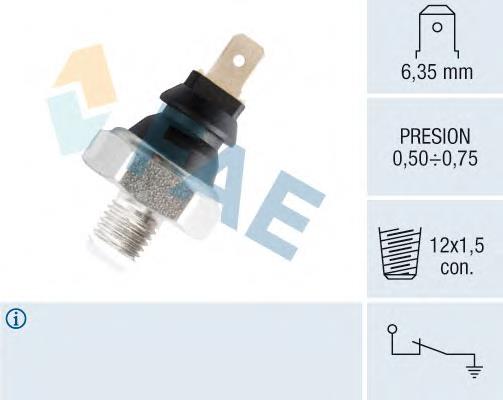 11430 FAE Sensor de pressão de óleo