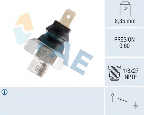 11420 FAE Sensor de pressão de óleo