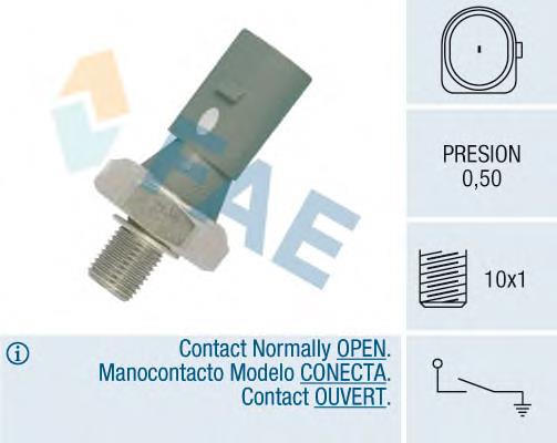 Sensor de pressão de óleo Sidat 82029