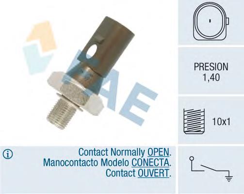 Sensor de pressão de óleo 06A919081A VAG