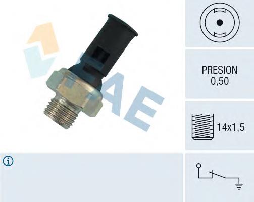 Sensor de pressão de óleo 1371947 Ford