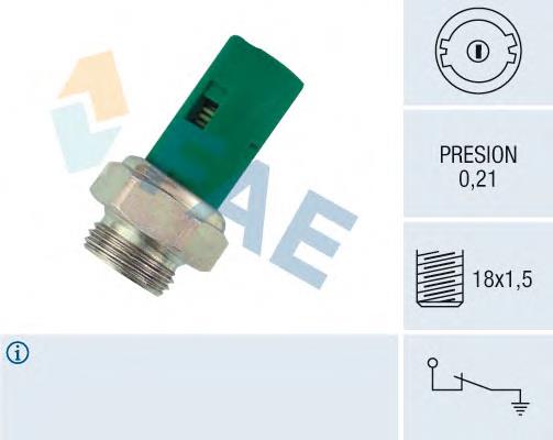 Sensor de pressão de óleo FAE 12490 preço, a partir de 8,66 USD