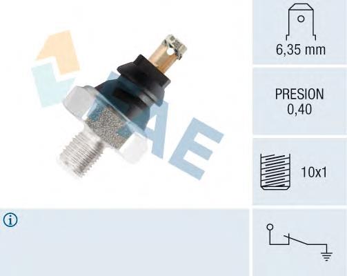11070 FAE Sensor de pressão de óleo