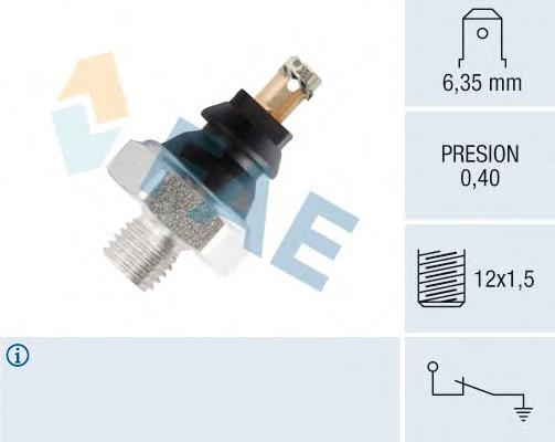 11200 FAE Sensor de pressão de óleo
