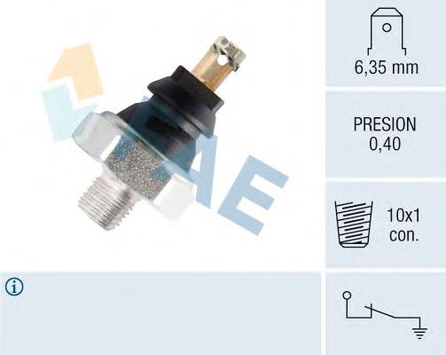 11060 FAE Sensor de pressão de óleo