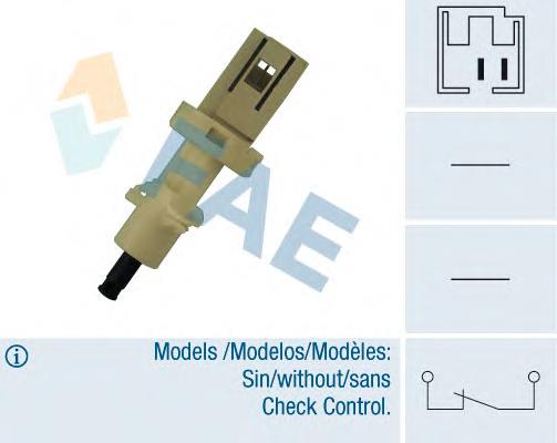 24400 FAE Sensor de ativação do sinal de parada