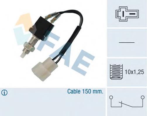 Sensor de ativação do sinal de parada Mitsubishi MR329967