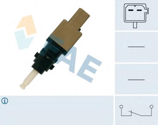 Sensor de posição de pedal de embraiagem 46834703 Fiat/Alfa/Lancia