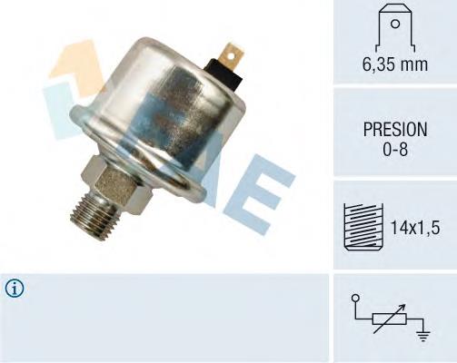 14530 FAE Sensor de pressão de óleo