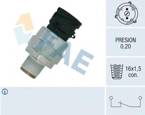 227161 Diesel Technic Sensor de pressão de óleo