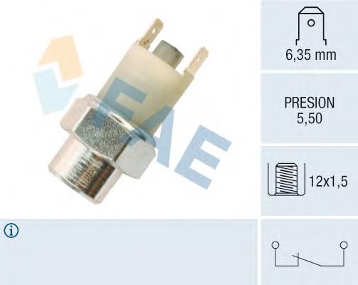 18010 FAE Sensor de pressão de óleo