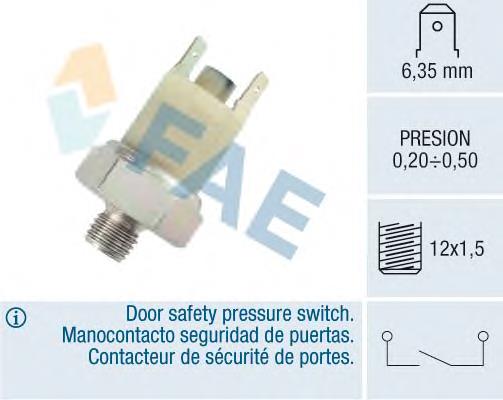 18007 FAE Sensor de pressão de óleo