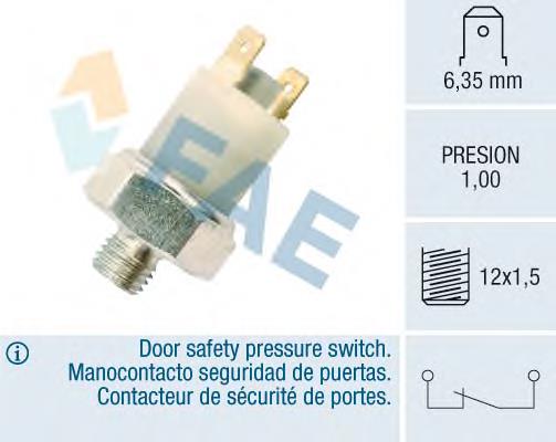 18070 FAE Sensor de pressão de óleo