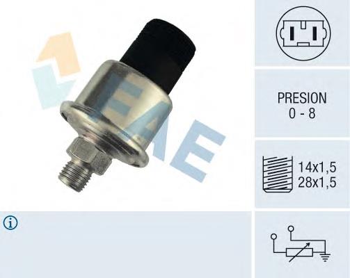 14850 FAE Sensor de pressão de óleo
