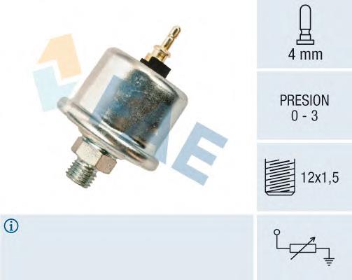 Sensor de pressão de óleo Mercedes 0055421817