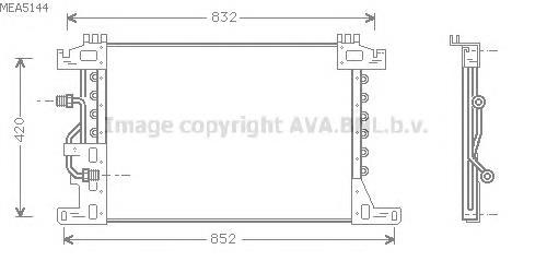 Compre 1226081 Ford Radiador de aparelho de ar condicionado