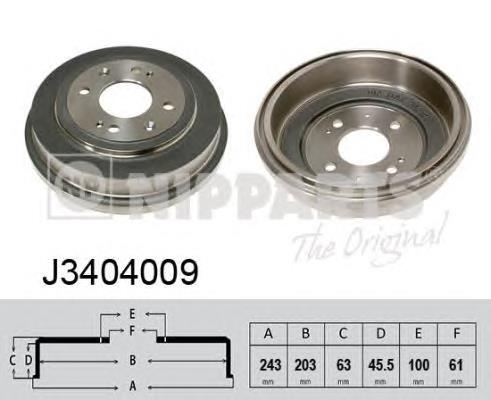 Compre 42610SK3E10 Honda Tambor do freio traseiro