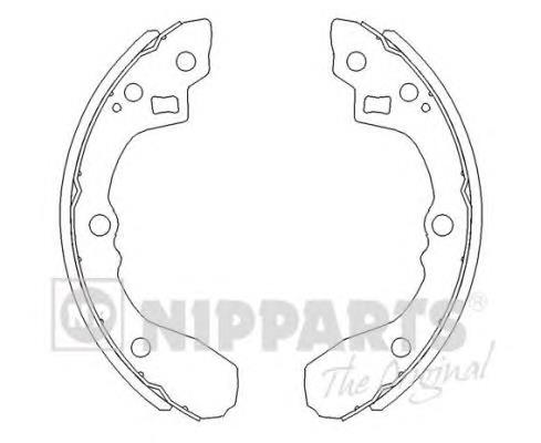 Compre 58315FDA01 Hyundai/Kia Sapatas do freio traseiras de tambor