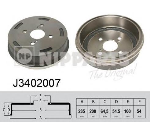 14586010 Brembo Tambor do freio traseiro