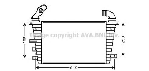 Radiador de intercooler Opel 6302075 preço, a partir de 69,84 USD