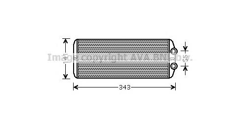 Compre AH195000P Mahle Original Radiador de forno (de aquecedor)