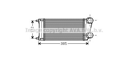 PEA4299 AVA Radiador de intercooler