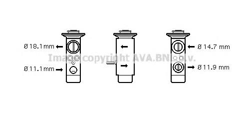 Válvula TRV de aparelho de ar condicionado Mercedes A1698300684 preço, a partir de 43,61 USD