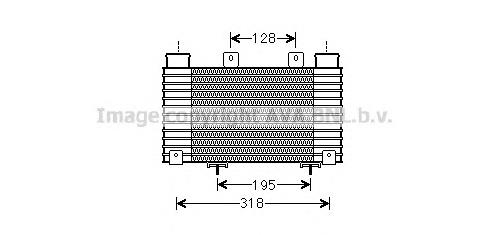 Radiador de intercooler Ford Ranger  ET