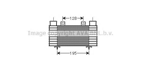 MZ4239 AVA Radiador de intercooler