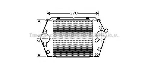 Compre 1271001550 Mazda Radiador de intercooler