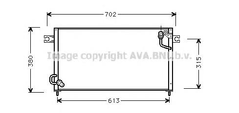 Radiador de aparelho de ar condicionado Mitsubishi MB657375 preço, a partir de 142,17 USD