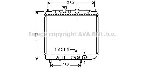 Compre MB660596 Mitsubishi Radiador de esfriamento de motor