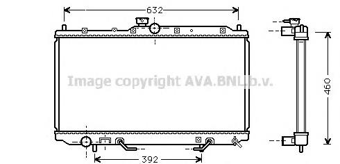 MR299523 Mitsubishi Radiador de esfriamento de motor