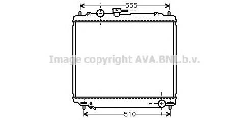 Compre MB890954 Mitsubishi Radiador de esfriamento de motor