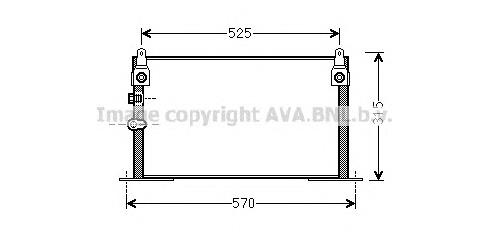Radiador de aparelho de ar condicionado Toyota 8846035280 preço, a partir de 254,73 USD