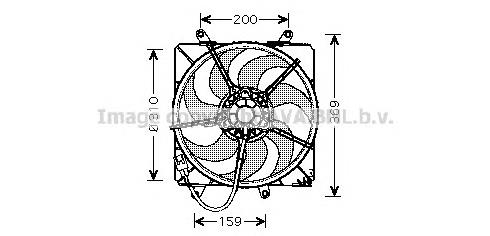 Motor de ventilador do sistema de esfriamento Toyota 1636302070 preço, a partir de 122,21 USD