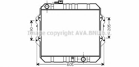 Radiador de esfriamento de motor Toyota 1640030100 preço, a partir de 187,33 USD