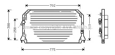 Compre 8846006060 Toyota Radiador de aparelho de ar condicionado