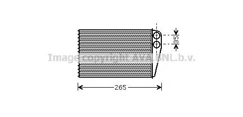Radiador de forno (de aquecedor) Polcar 6012N81 preço, a partir de 45,28 USD
