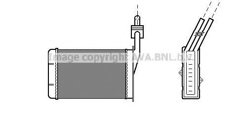 RT6101 AVA Radiador de forno (de aquecedor)