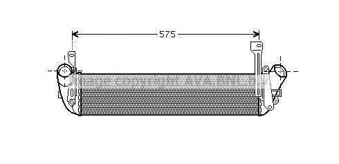 Compre 8200221885 Renault (RVI) Radiador de intercooler