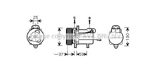 Compre 9520070CF0 Suzuki Compressor de aparelho de ar condicionado