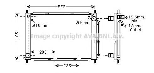 Radiador de aparelho de ar condicionado Renault (RVI) 8200369308 preço, a partir de 177,08 USD