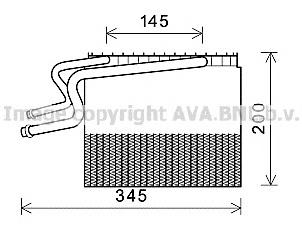 Vaporizador de aparelho de ar condicionado Renault (RVI) 7701208227 preço, a partir de 152,30 USD