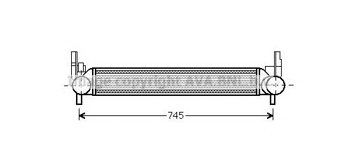 7750012 Kamoka Radiador de intercooler