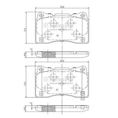 Sapatas do freio dianteiras de disco EBC Brakes DP41210R preço, a partir de 45,85 USD